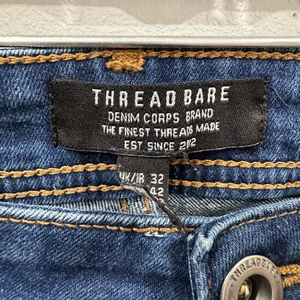 Thread bare jeans size 32 - Picture 3 of 8